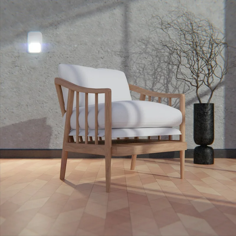 Hiroshima Arm Chair - Naoto Fukasawa, 2008
